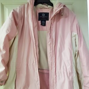 Free Country Women's winter jacket pink and white